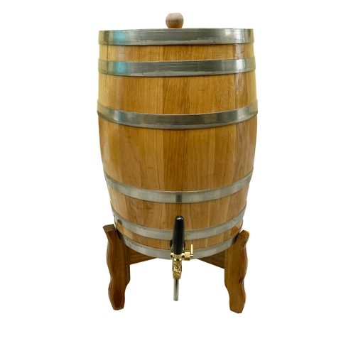 Thùng rượu gỗ sồi 50 Lít dáng dứng