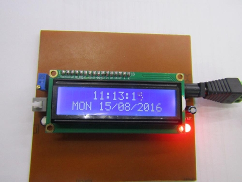 [HỌC 8051] BÀI 5 : MẠCH ĐỒNG HỒ THỜI GIAN THỰC HIỂN THỊ LCD DÙNG DS1307