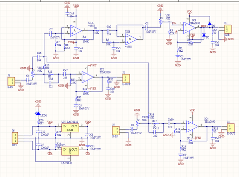 Hướng dẫn làm mạch loa TDA2030 2.1