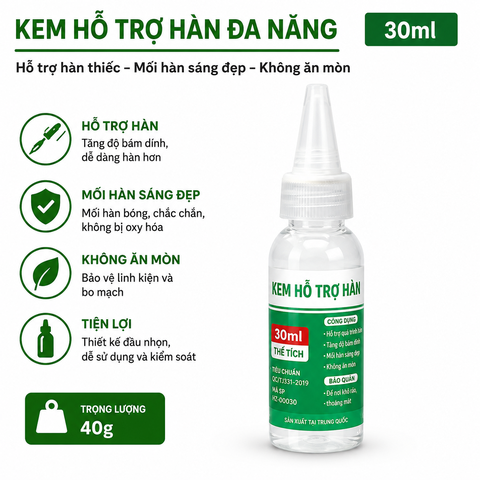 Dung Dịch Trợ Hàn Flux Hanzhizao Xanh Lá