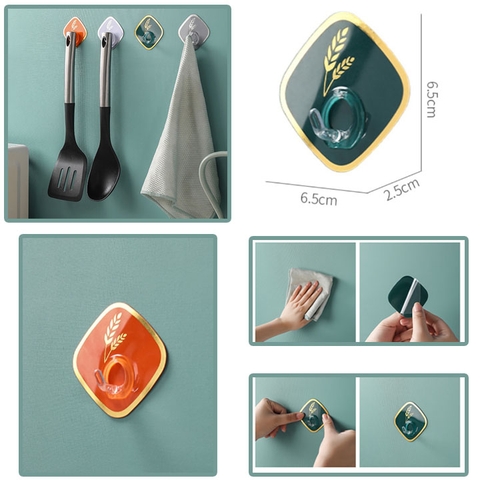 Móc Dán Tường Keo Siêu Dính Chống Nước Siêu Chịu Lực