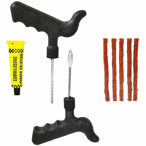 Bộ Vá Lốp Xe TSH Vá Lốp Không Săm Ô Tô Xe Máy Xe Điện Khẩn Cấp