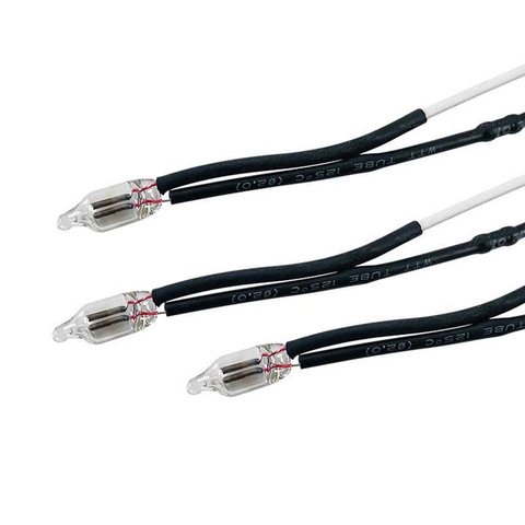 Bộ 3 Cái- Đỏ-20CM - Đèn LED Phi 5mm Báo Điện Áp 220V (đã có điện trở)