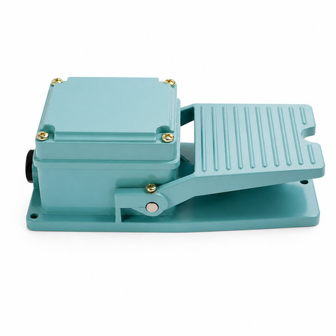Công Tắc Đạp Chân TFS-402 – Foot Switch 250V 15A, Tự Nhả, Vỏ Kim Loại Bền