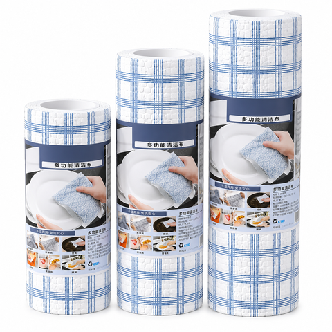 Khăn Lau Bếp Dùng Một Lần Đa Năng - Cuộn Giấy Lau Nhà Bếp Siêu Thấm Hút - Khăn Vệ Sinh Gia Dụng Cao Cấp