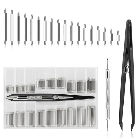 Bộ 144 Chi Tiết C41 Ổ Và Chốt Sửa Dây Đeo Đồng Hồ 18 Kích Cỡ Từ 8 Đến 25mm