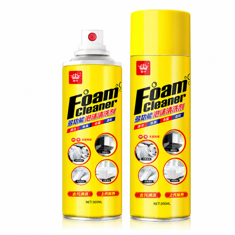 Lọ Xịt Tạo Bọt Làm Mới Ghế Da Nội Thất Xe Ô Tô VG Hương Vị Thiên Nhiên 300ML