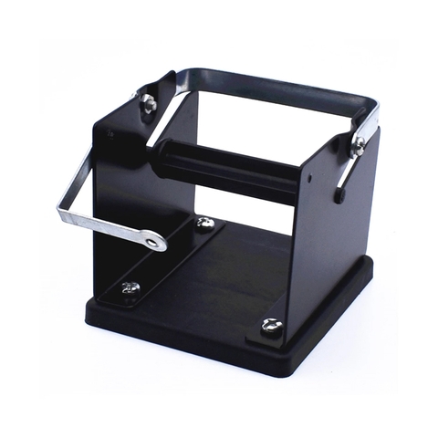 Giá Đỡ Cuộn Thiếc Chì Hàn Bằng Kim Loại Và Nhựa Sơn Tĩnh Điện Màu Đen Kích Thước 80x89x93mm