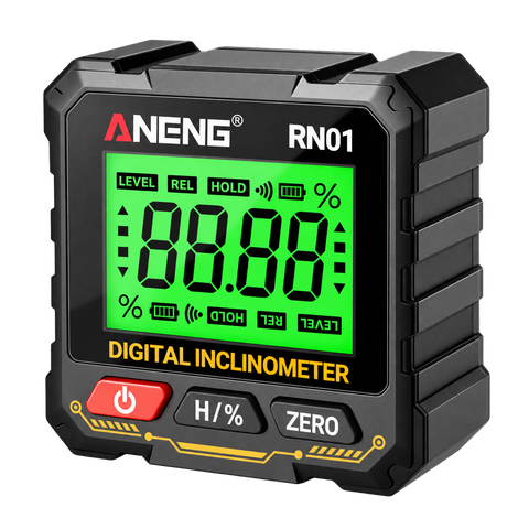 Đồng Hồ Đo Độ Nghiêng ANENG RN01 360Độ Từ Tính  3x7x7CM 84G
