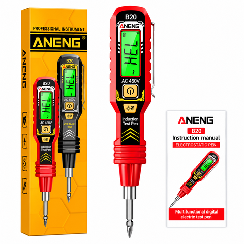 Bút Thử Điện ANENG B20 Kiểm Tra Thông Mạch AC 450V Bút Test Điện Không Tiếp Xúc
