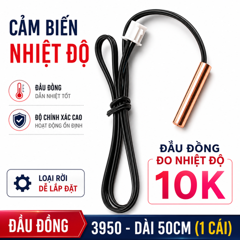Dây Đo Nhiệt Độ NTC MF58 10K 1%