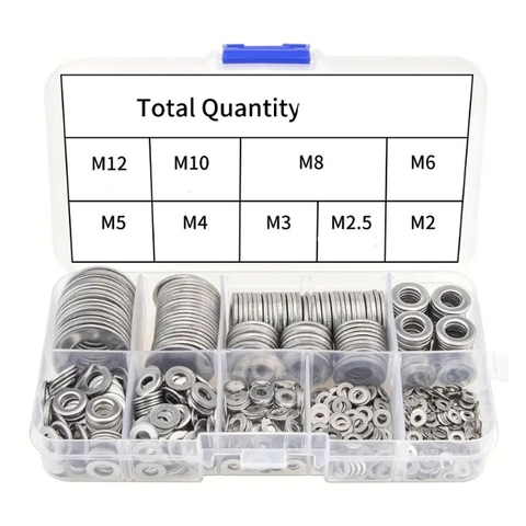 Bộ Vòng Đệm Long Đen Ốc Vít LDVB Thép Không Gỉ Dày M2345