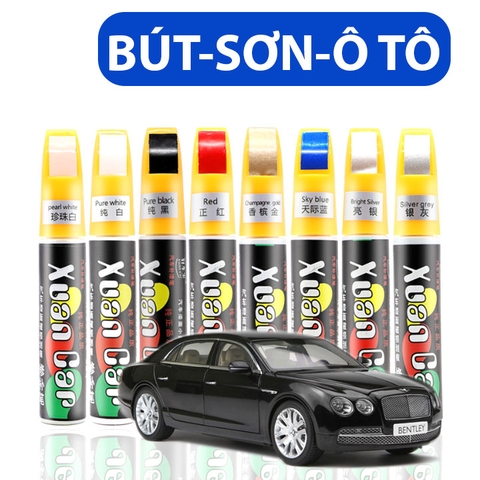 Bút Sơn Ô Tô 12ML RG2 Vỏ Màu Cam  Xóa Bỏ Vết Xước Sơn Xe Màu Chuẩn Theo Từng Hãng Xe Ô Tô