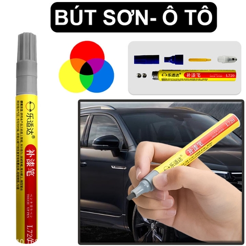 Bút Sơn SL Xóa Vết Trầy Xước Chuyên Dụng Cho Ô Tô Xe Máy Dài 1.5x15CM