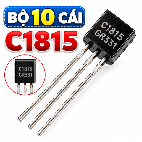 Bộ 10 Cái-Transistor C1815 TO-92 50V 0.15A NPN