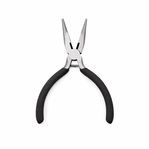 Kìm Mũi Nhọn Màu Đen 4.5 Inch – Kìm Kẹp Linh Kiện, Dây Điện Mini Chính Xác