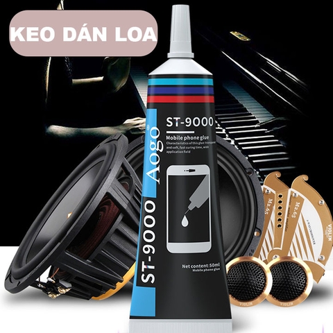 Keo Dán Loa Đen STC Màu Đen Dán Màng Loa Gân Loa