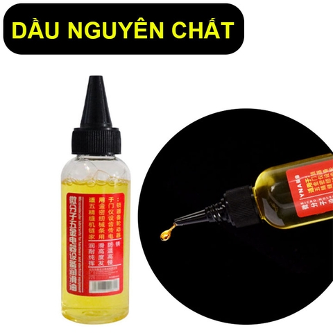 Dầu Bôi Trơn Vàng VT Nguyên Chất Độ Nhớt Cơ Học Cao 30ML