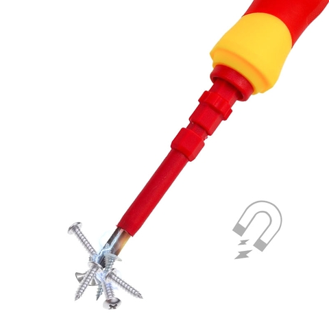 Bộ Tua Vít Cách Điện Đa Năng CR-V – Tay Cầm Chống Trượt, Nhiều Đầu Thay Thế