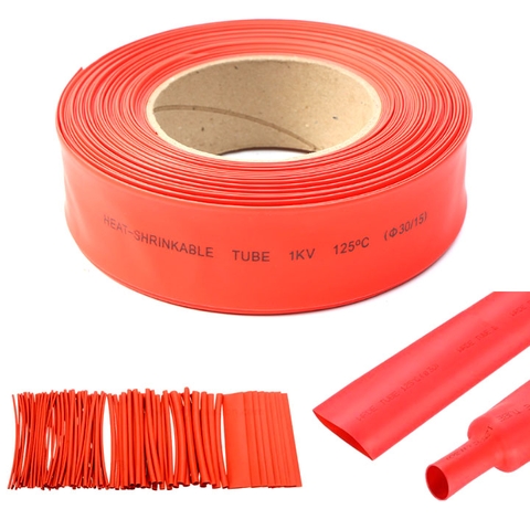 Dây 5 Mét-Đỏ-3MM - Gen Co Nhiệt