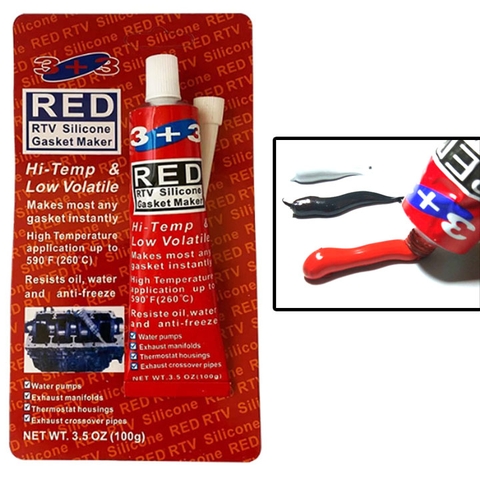 Keo Dán Gioăng Động Cơ Xi Lanh Chứa Slicon Chịu Dầu Nhớt Nhiệt Độ Cao Lọ 100g