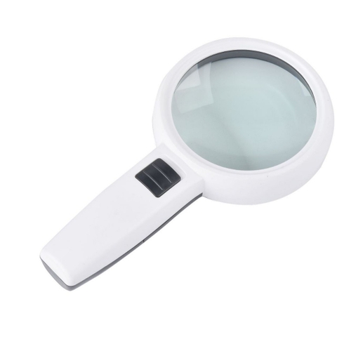 Kính Lúp Cầm Tay Có Đèn LED 3X - Kính Phóng Đại Đọc Sách, Soi Linh Kiện, Quan Sát Chi Tiết