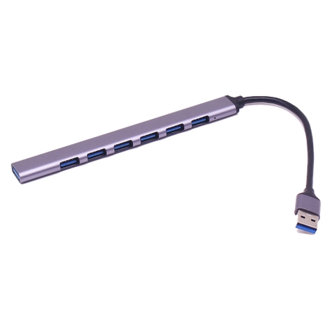 Hub USB 3.0 7 Cổng - Bộ Chia USB Tốc Độ Cao, Mở Rộng Cổng Kết Nối Cho Máy Tính Laptop