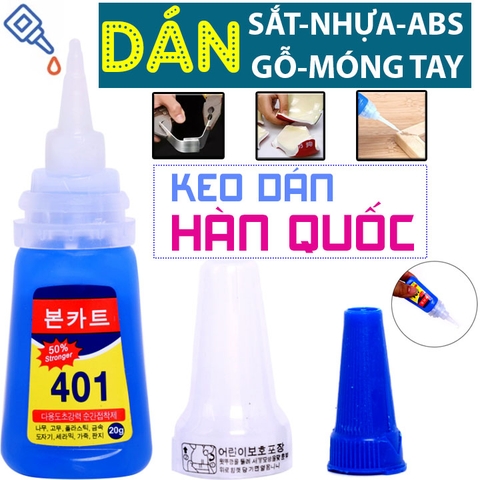 Keo Dán Đa Năng TFE 401 Bám Chắc Khô Nhanh Dán Sắt Nhựa Gỗ Đá