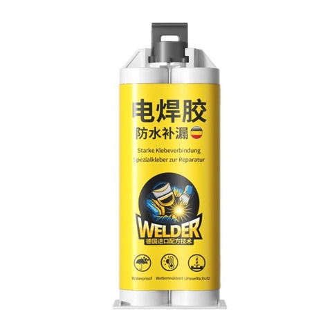 Keo AB Tip Vàng ET Đông Cứng Nhanh Dán Sắt Thép Trọng Lượng 100G