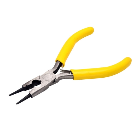 Kìm Mũi Tròn 4.5 Inch Vàng Chất Liệu Thép 12CM 60G