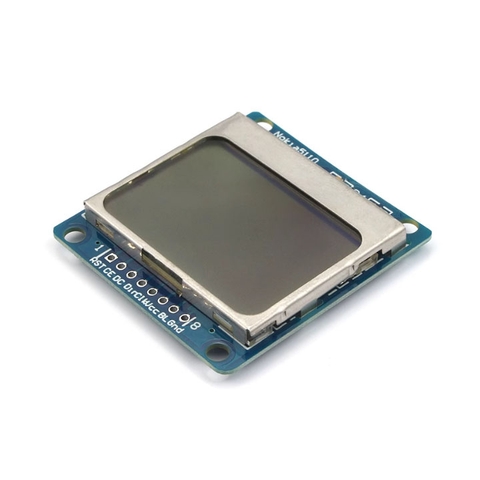 Màn Hình LCD 5110 3VDC Đến 5VDC Giao Diện SPI 42x45MM