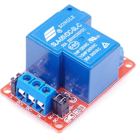 Module Relay 30A 12V 1 Kênh, Rơ le công suất 250VAC / 30VDC