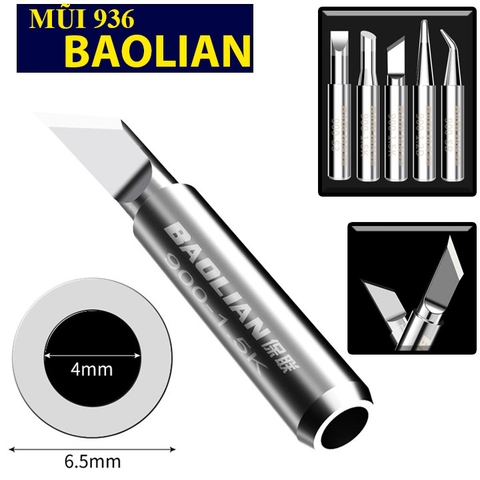 Mũi Hàn Hakko 936 900M BAOLIAN Lỗ 4MM