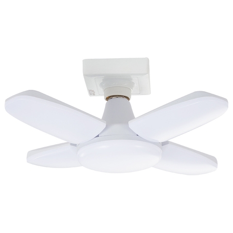 Đèn Cánh Quạt 4 Led Sáng Trắng 28W 220VCC E27 90x200CM