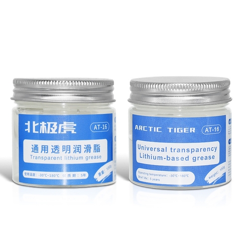 Mỡ Bò Bôi Trơn Trong Suốt AT-16 – Mỡ Lithium Đa Năng Chống Rỉ, Giảm Ma Sát