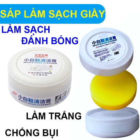 Kem Vệ Sinh Giầy QK89 Sáp Đánh Bóng Làm Sạch Vệ Sinh Giầy Tinh Chất Dầu Dừa
