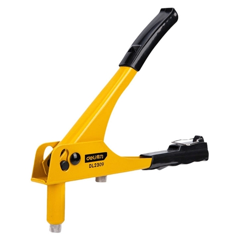 Súng Bắn Đinh Rive Deli DL2309 – Dùng Tay – Thép Carbon – 2.4–4.8mm