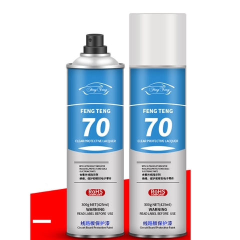 Sơn Cách Điện Chống Oxy Hóa PCB Mạch Điện TE70 Nhanh Khô Chống Ẩm