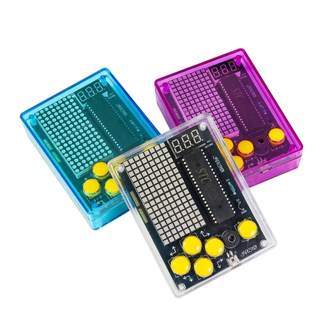 Bộ Linh Kiện Tự Ráp DIY Máy Chơi Game Pixel 28x74x100MM 120G