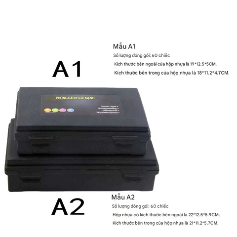 Hộp Nhựa Chống Tĩnh Điện ESD Đựng Linh Kiện Điện Tử A1 A2 – Hộp Đựng PCB, IC, Bo Mạch Chuyên Dụng
