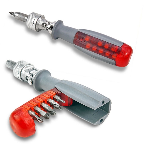 Tua Vít Đa Năng 10 Đầu Khuỷu Tay Vặn Đa Góc 180 Độ