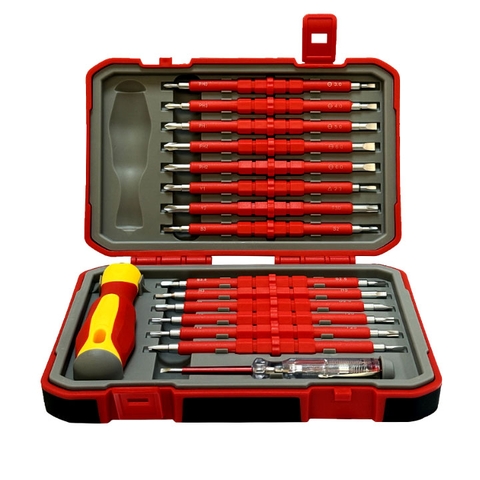 Bộ Tua Vít 29 Món BKMT 3018 Thép Crom 43x145x233MM 1200G