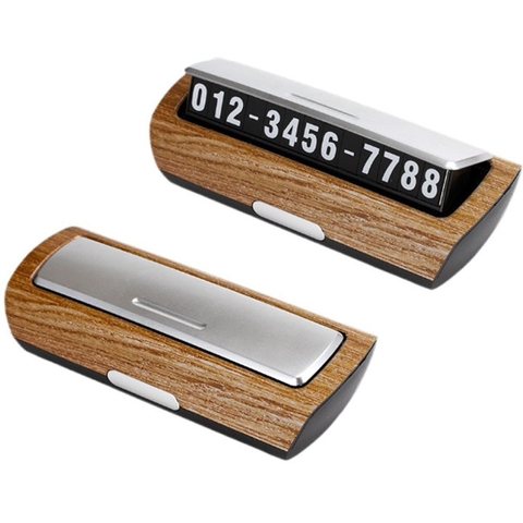 Bảng Số Điện Thoại Ô TÔ Y6 Nhựa ABS Vân 3D Kích Thước 28x49x120MM Nặng 58G