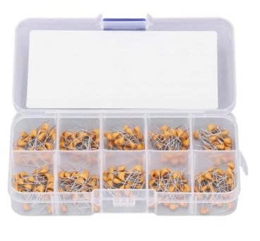 Bộ 300 Tụ Gốm Ceramic – Combo Tụ Điện Đa Giá Trị Cho Điện Tử, DIY, Arduino