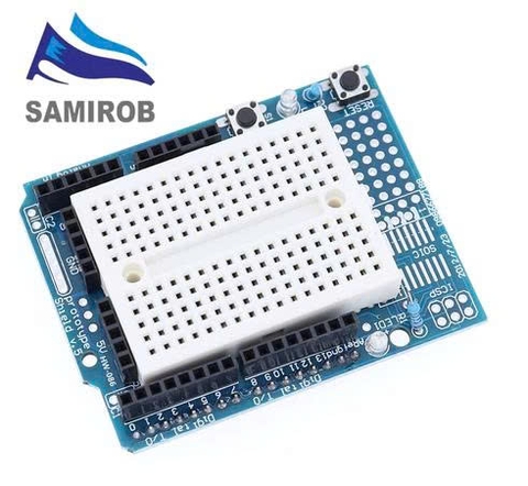 Điện tử thông minh UNO Proto Shield bảng mở rộng nguyên mẫu với bảng mạch bánh mì mini SYB-170 dựa trên arduino UNO ProtoShield