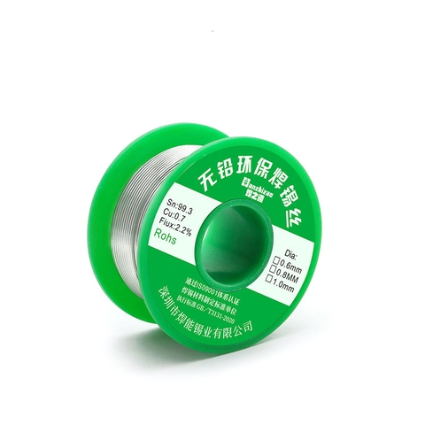 Thiếc Chì Hàn Không Chì Sn99 KCL Lõi Nhựa Thông