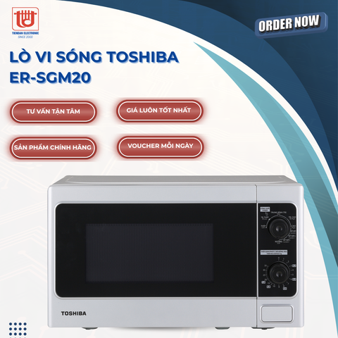 Toshiba Lò vi sóng có nướng ER-SGM20