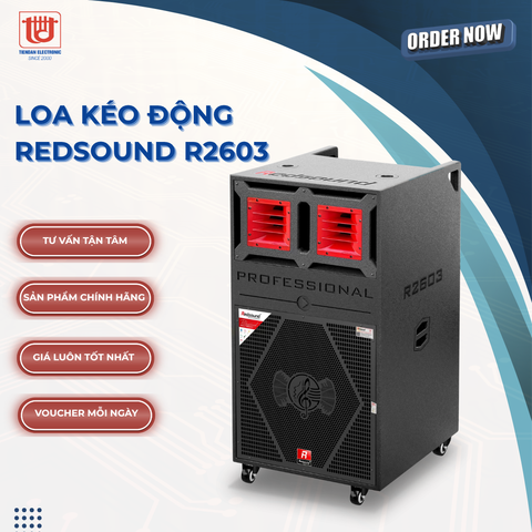 Redsound Loa kéo di động R2603