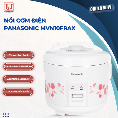 Panasonic Nồi cơm điện nắp gài MVN10FRAX - Dung tích 1L