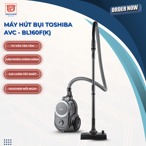 Toshiba Máy Hút Bụi VC - BL160F(K) - Công suất 2000W